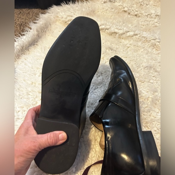 50%off w♥️ STACY ADAMS Men's Beau Bit Perforated Leather Loafer 13M black bukl - Picture 10 of 13